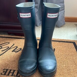 Hunter Classic Original Short Navy Boots